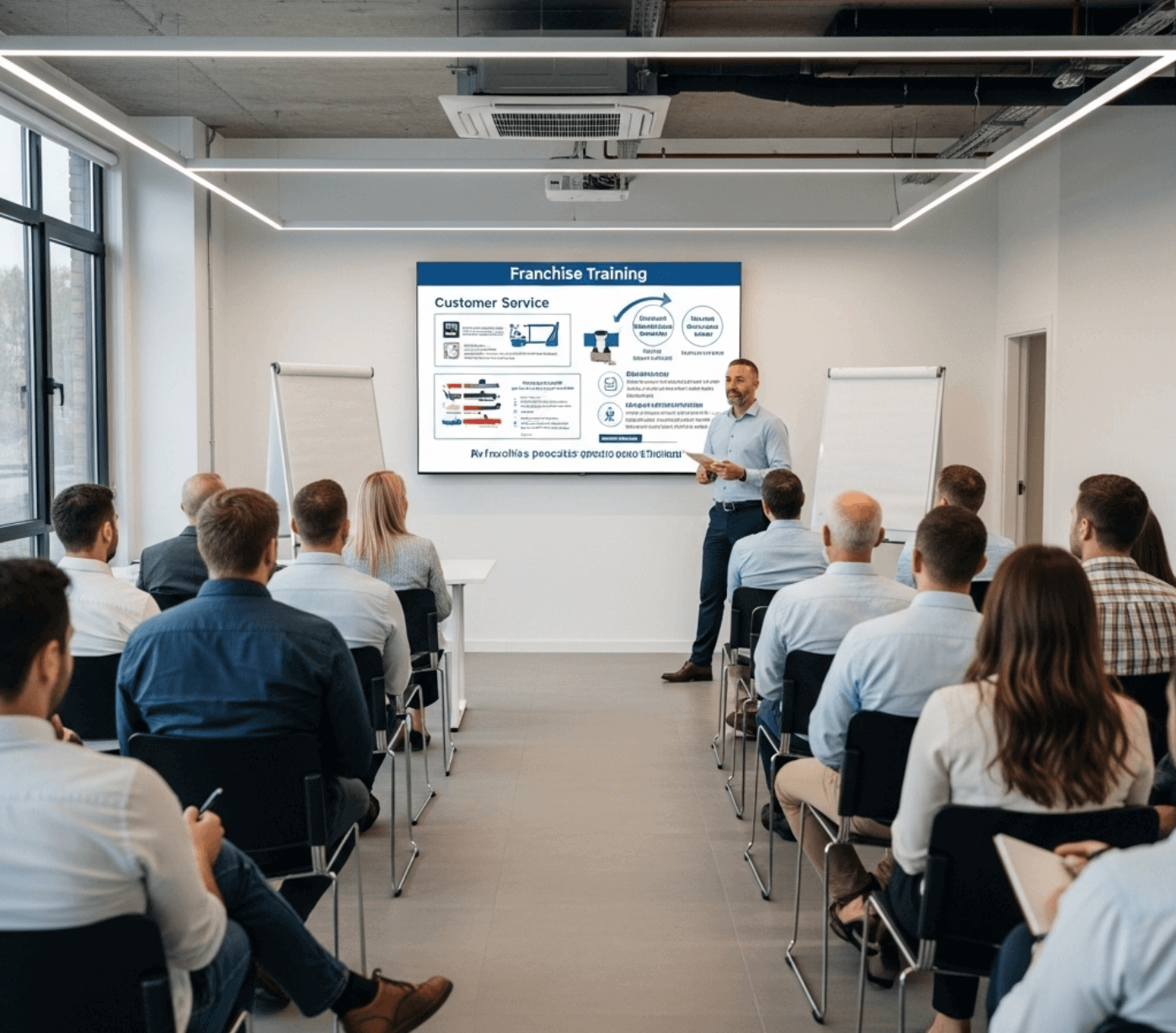 Franchise training and support